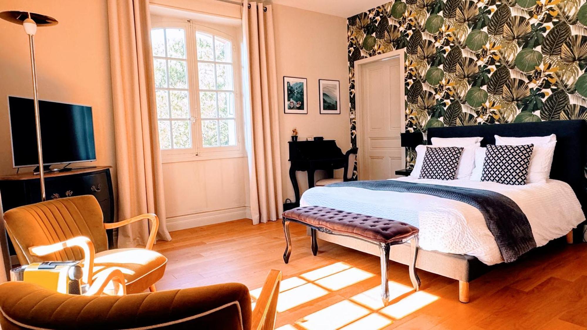 Maison D'Hotes Le Parc Labruguière Zimmer foto